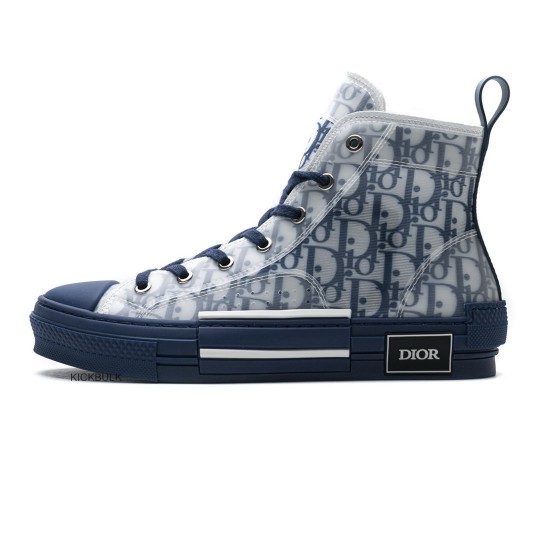 Dior B23 HT Oblique Transparency HIGH T00962H565 White Blue Dior B23 HT Oblique Transparency HIGH T00962H565 White Blue