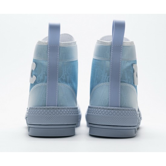 Dior B23 HT Oblique Transparency HIGH T00962H565 Blue Dior B23 HT Oblique Transparency HIGH T00962H565 Blue