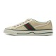 Gucci Apricot Twill sneakers 553385 DOPEO 1977