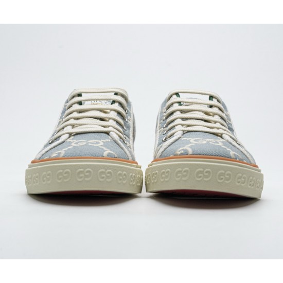 Gucci Light Blue double G sneakers 553385 DOPEO 1977 Gucci Light Blue double G sneakers 553385 DOPEO 1977