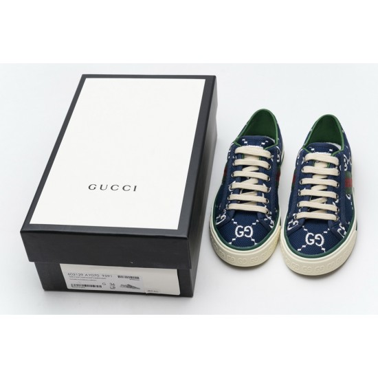 Gucci Dark blue double G sneakers