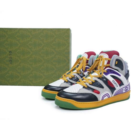 GUCCI Basketball shoes Black Red White GUCCI Basketball shoes Black Red White