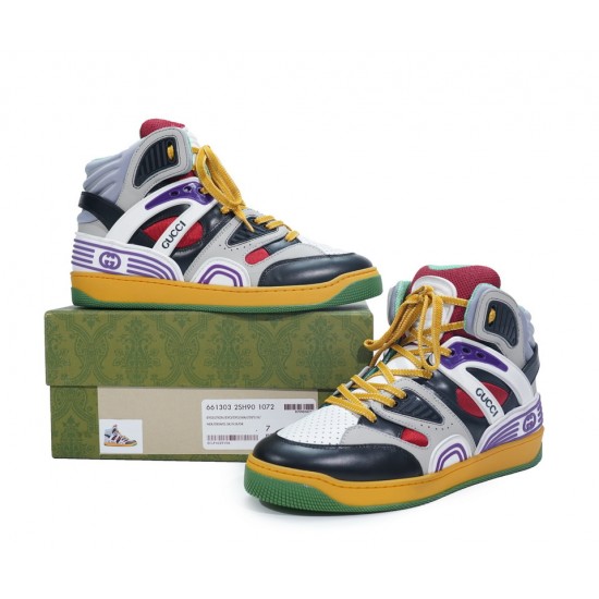 GUCCI Basketball shoes Black Red White GUCCI Basketball shoes Black Red White