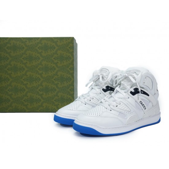 GUCCI Basketball shoes White Blue GUCCI Basketball shoes White Blue