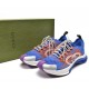Gucci Run Sneakers White Blue Orange 680893-UFE10-8880 Gucci Run Sneakers White Blue Orange 680893-UFE10-8880
