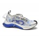 Gucci Run Sneakers White Blue 680900-USN10-8485 Gucci Run Sneakers White Blue 680900-USN10-8485