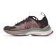 Gucci Run Sneakers Black Red 680900-USN10-8490 Gucci Run Sneakers Black Red 680900-USN10-8490