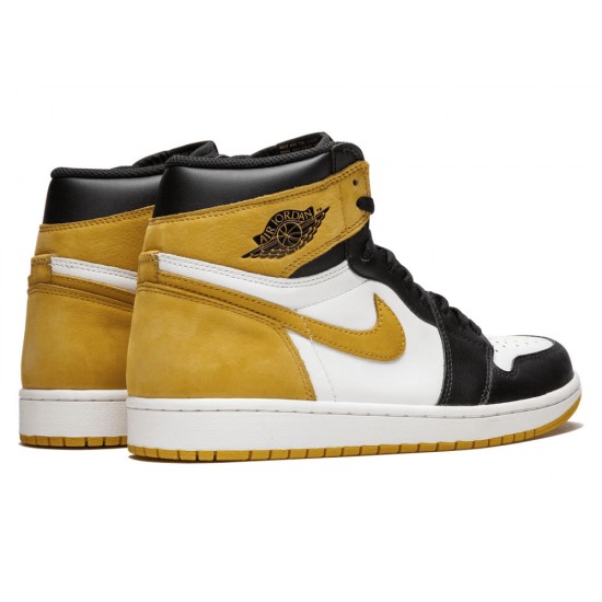 AIR JORDAN 1 RETRO HIGH OG 'BEST HAND IN THE GAME - YELLOW OCHRE' 555088-109 AIR JORDAN 1 RETRO HIGH OG 'BEST HAND IN THE GAME - YELLOW OCHRE' 555088-109