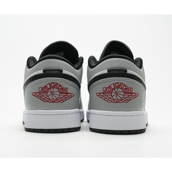 AIR JORDAN 1 LOW 'LIGHT SMOKE GREY' 553558-030 AIR JORDAN 1 LOW 'LIGHT SMOKE GREY' 553558-030