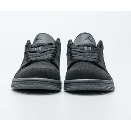 Nike Air Jordan 1 Low Triple Black 553558-056