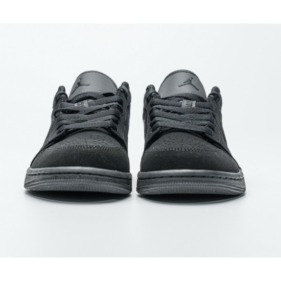 Nike Air Jordan 1 Low Triple Black 553558-056 Nike Air Jordan 1 Low Triple Black 553558-056