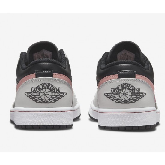 Air Jordan 1 Low Appears Black Grey Pink 2022 553558-062