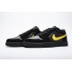 Nike Air Jordan 1 Low Black Gold 553558-071 Nike Air Jordan 1 Low Black Gold 553558-071