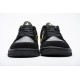 Nike Air Jordan 1 Low Black Gold 553558-071