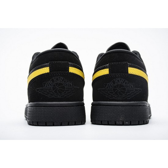Nike Air Jordan 1 Low Black Gold 553558-071 Nike Air Jordan 1 Low Black Gold 553558-071