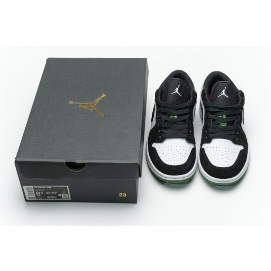 Nike Air Jordan 1 Low Mystic Green 553558-113 Nike Air Jordan 1 Low Mystic Green 553558-113