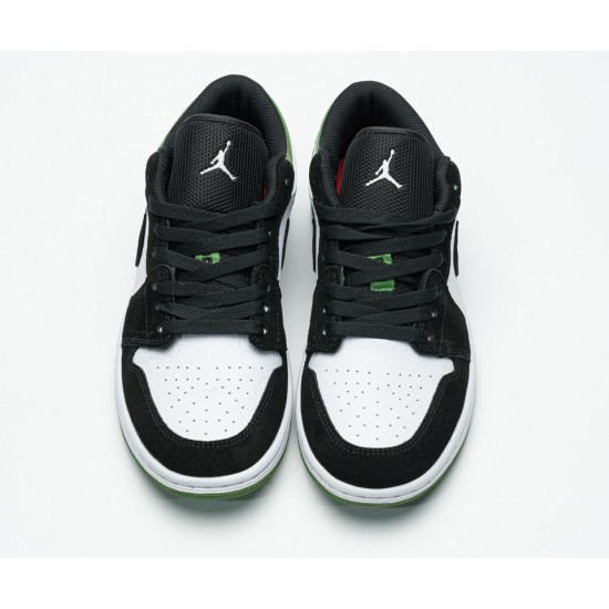 Nike Air Jordan 1 Low Mystic Green 553558-113 Nike Air Jordan 1 Low Mystic Green 553558-113
