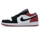 Nike Air Jordan 1 Low Black Toe 553558-116 Nike Air Jordan 1 Low Black Toe 553558-116