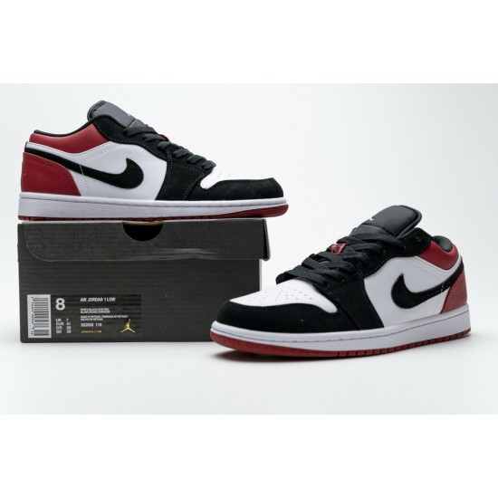 Nike Air Jordan 1 Low Black Toe 553558-116