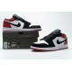 Nike Air Jordan 1 Low Black Toe 553558-116 Nike Air Jordan 1 Low Black Toe 553558-116