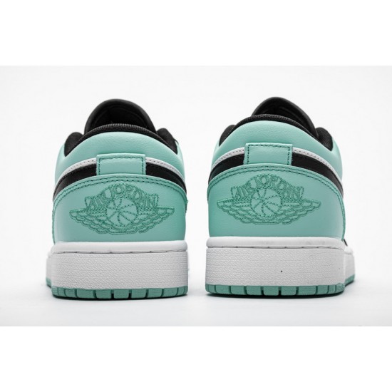 Nike Air Jordan 1 Low Emerald Toe 553558-117 Nike Air Jordan 1 Low Emerald Toe 553558-117
