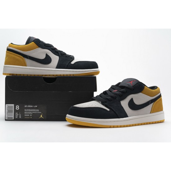 Nike Air Jordan 1 Low University Gold 553558-127 Nike Air Jordan 1 Low University Gold 553558-127