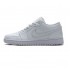 AIR JORDAN 1 RETRO LOW 'PURE PLATINUM' 553558-170