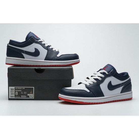 Nike Air Jordan 1 Low Obsidian Ember Glow 553558-481