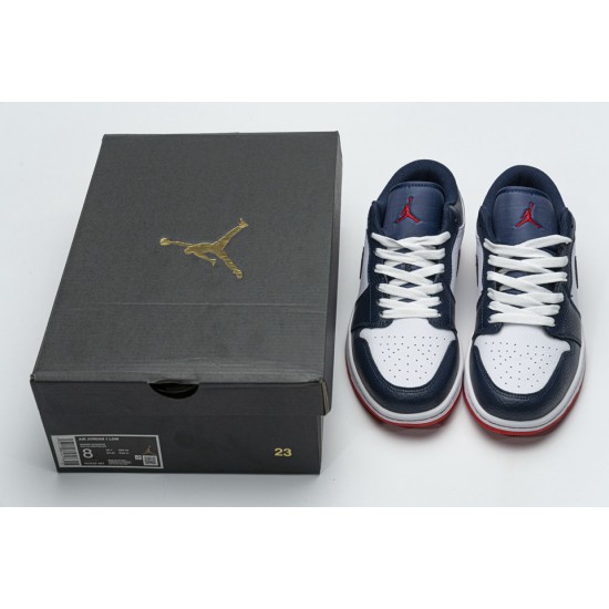 Nike Air Jordan 1 Low Obsidian Ember Glow 553558-481