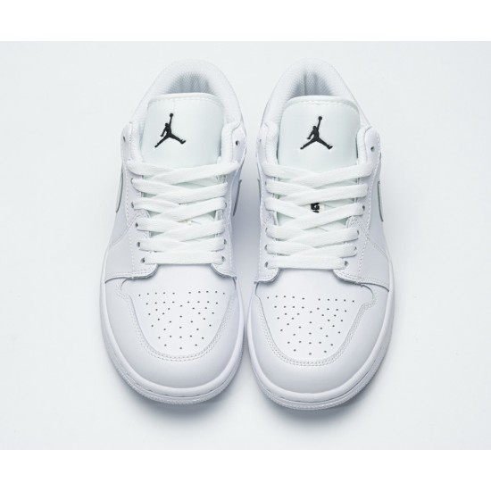Nike Air Jordan 1 Low White Black 553560-101 Nike Air Jordan 1 Low White Black 553560-101