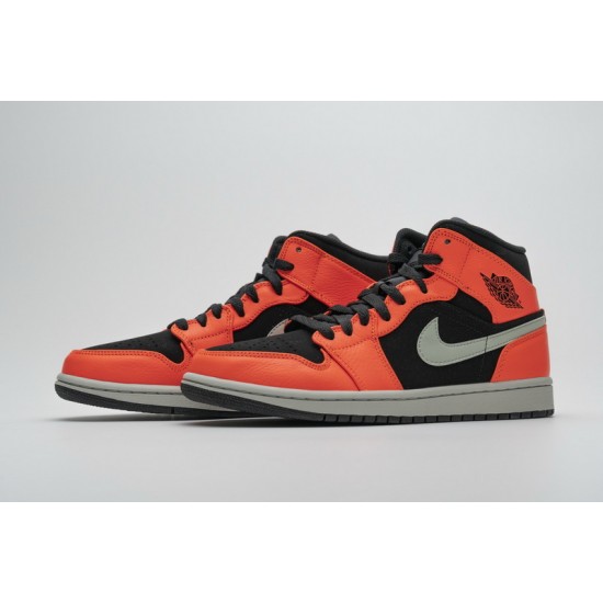 Air Jordan 1 Mid Black Cone 554724-062 Air Jordan 1 Mid Black Cone 554724-062