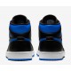 AIR JORDAN 1 MID 'BLACK HYPER ROYAL' 554724-068 AIR JORDAN 1 MID 'BLACK HYPER ROYAL' 554724-068