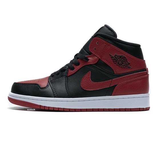 Air Jordan 1 Mid Banned 2020 554724-074 Air Jordan 1 Mid Banned 2020 554724-074