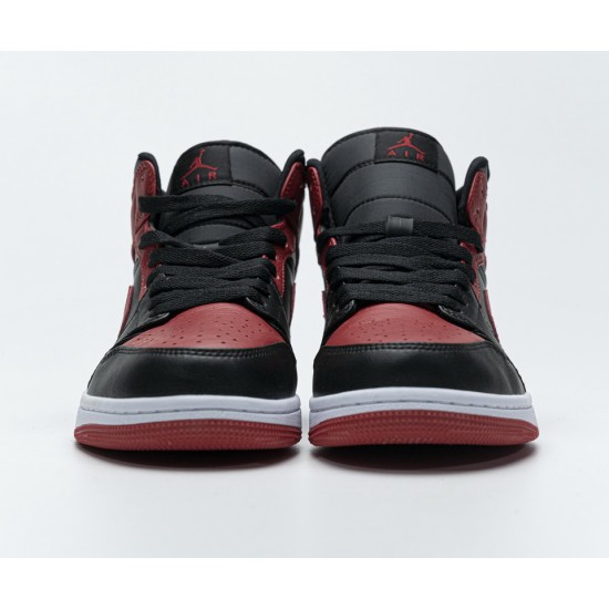 Air Jordan 1 Mid Banned 2020 554724-074 Air Jordan 1 Mid Banned 2020 554724-074