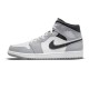 AIR JORDAN 1 MID 'LIGHT SMOKE GREY' 2021 554724-078 AIR JORDAN 1 MID 'LIGHT SMOKE GREY' 2021 554724-078