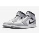 AIR JORDAN 1 MID 'LIGHT SMOKE GREY' 2021 554724-078 AIR JORDAN 1 MID 'LIGHT SMOKE GREY' 2021 554724-078