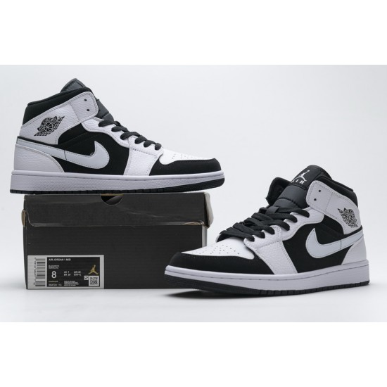 Nike Air Jordan 1 Mid Tuxedo 554724-113