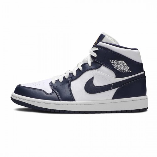 Nike Air Jordan 1 Mid AJ1 Obsidian 554724-174  