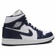 Nike Air Jordan 1 Mid AJ1 Obsidian 554724-174 Nike Air Jordan 1 Mid AJ1 Obsidian 554724-174