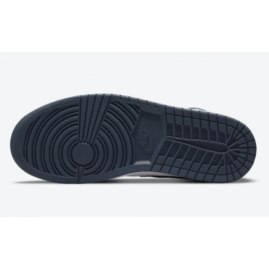 AIR JORDAN 1 MID 'ARMORY NAVY' 554724-411 AIR JORDAN 1 MID 'ARMORY NAVY' 554724-411