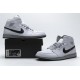 Air Jordan 1 Mid GS White Cement 554725-115