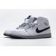 Air Jordan 1 Mid GS White Cement 554725-115