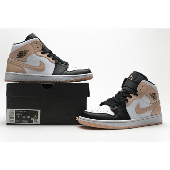Nike Air Jordan 1 Mid Crimson Tint 554725-133 Nike Air Jordan 1 Mid Crimson Tint 554725-133