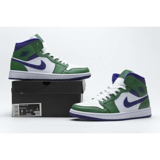 Air Jordan 1 Mid Incredible Hulk 554725-300 Air Jordan 1 Mid Incredible Hulk 554725-300