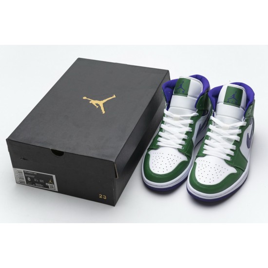 Air Jordan 1 Mid Incredible Hulk 554725-300 Air Jordan 1 Mid Incredible Hulk 554725-300