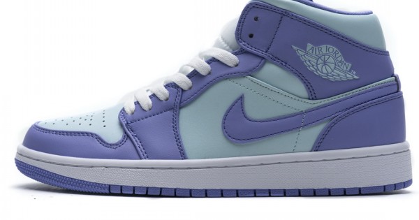 purple aqua jordan 1 womens