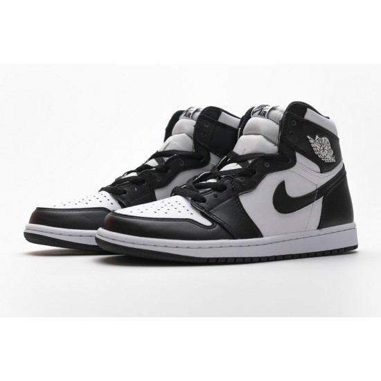 nike air jordan 1 retro high black and white