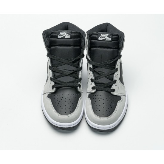 Air Jordan 1 Shadow 2.0 Black Light Smoke Grey 555088-035 Air Jordan 1 Shadow 2.0 Black Light Smoke Grey 555088-035