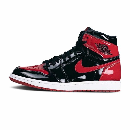 Buty męskie con Jordan Jumpman Pro Czerń RETRO HIGH OG PATENT 'BRED' 555088-063