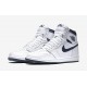 AIR JORDAN 1 RETRO HIGH OG 'METALLIC NAVY' 555088-106 AIR JORDAN 1 RETRO HIGH OG 'METALLIC NAVY' 555088-106